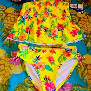 🛍️Nautica girls 2 piece bathing suit